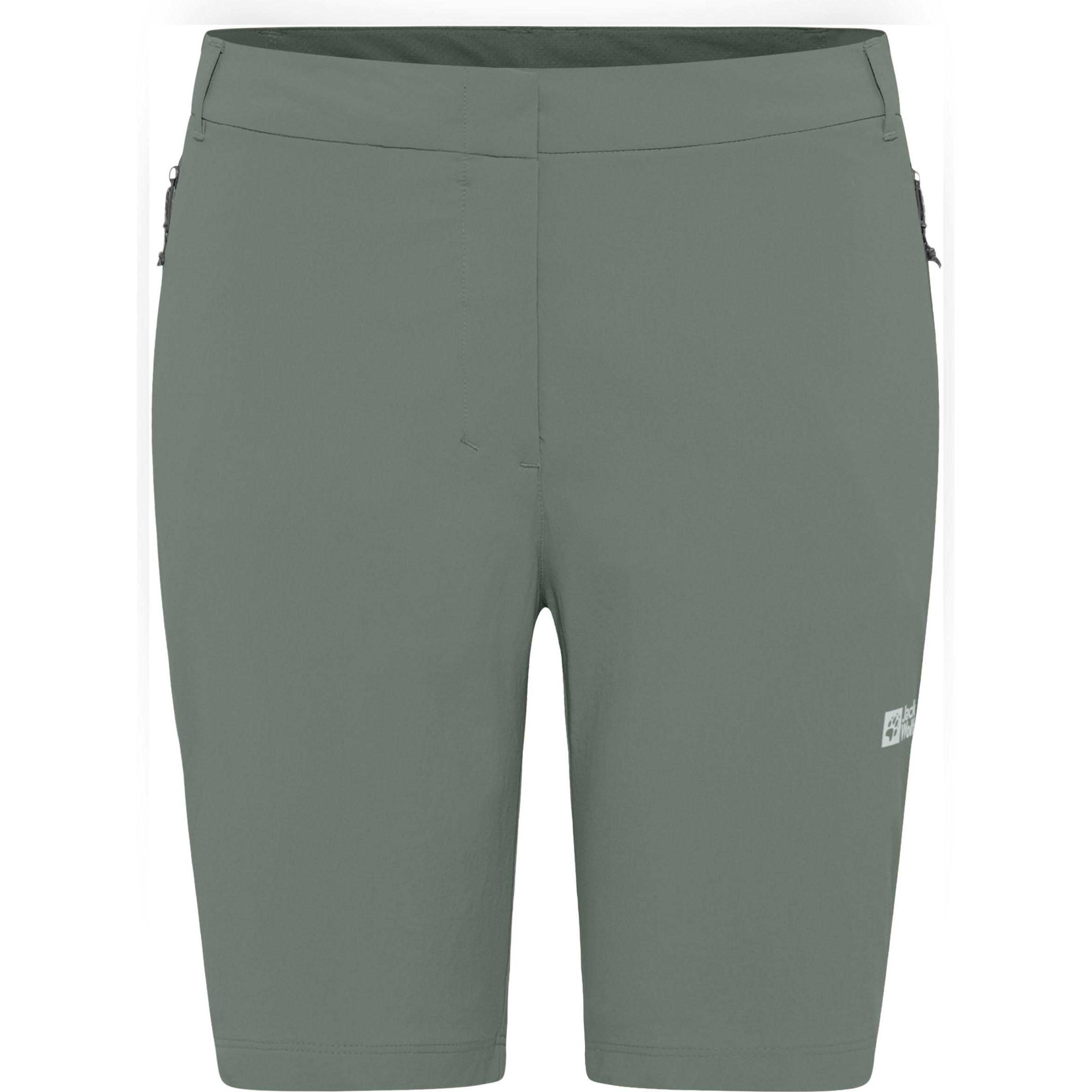 Jack Wolfskin, Damen, Shorts, Hikeout Shorts W, Grün, (46)