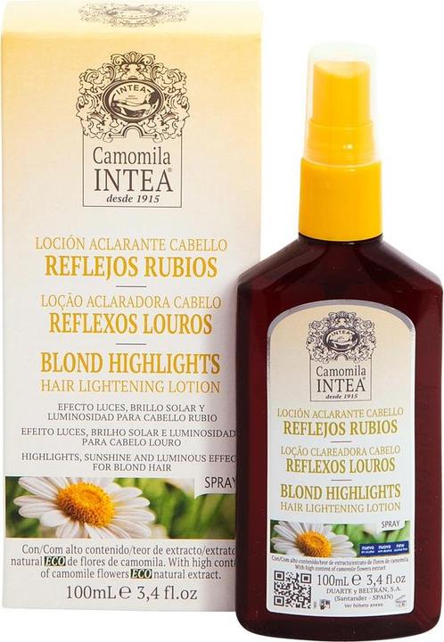 Immagine prodotto Inteacosmetics CAMOMILA loción cabello reflejos rubios 100 ml (100 ml, Shampoo liquido)