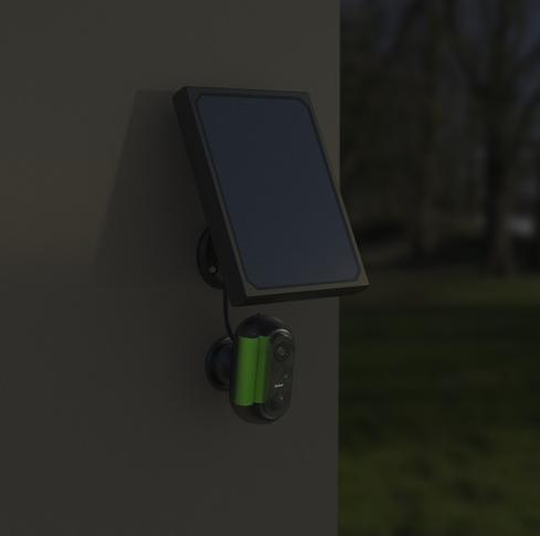 Produktbild Hama Überwachungskamera, WLAN-Kamera outdoor, Akku, Solar, Aufzeichnung, 1080p (1920 x 1080 Pixels)
