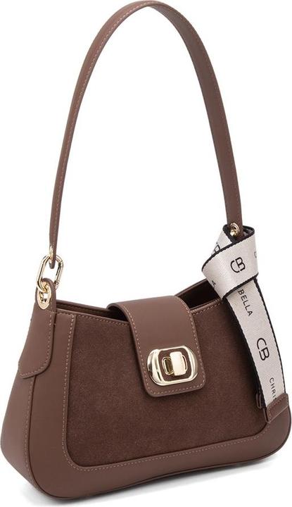 Produktbild Chrisbella Damen Schultertasche - Modell Aurelia Lux - 100% Polyurethan - 29.0 X 8.0 X 17.0 Cm