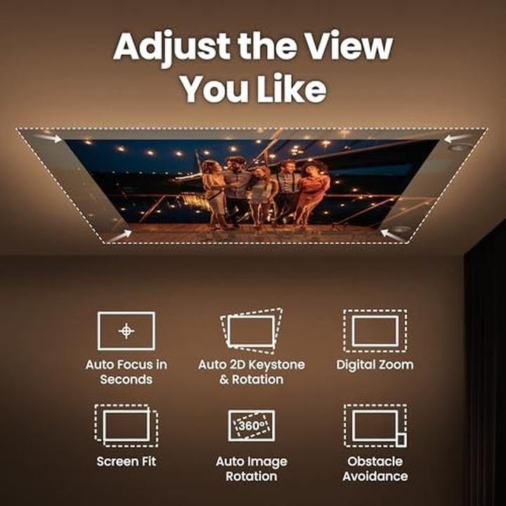 Produktbild BenQ GV32 Tragbarer Deckenprojektor (Full HD, 500 lm)
