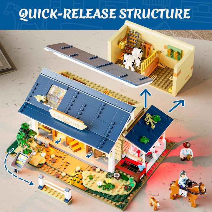 Produktbild Lumibricks Pferdestall