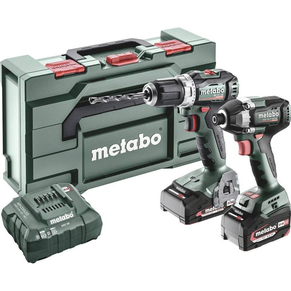 Metabo, Bohrmaschine + Akkuschrauber, 685195000 Combo Set 2.8.3 18V (Akkubetrieb)