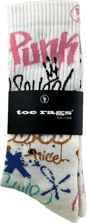 Produktbild Toe Rags Crew Socken Mit Street Graffiti (Einzelpack, 40 - 45)