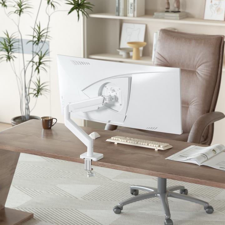 Produktbild Gembird Full-motion desk display mounting arm 17"-32" white (Tisch, 32", 10 kg)
