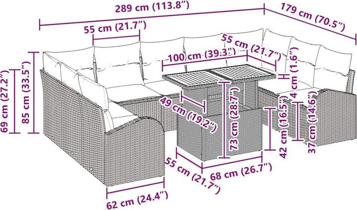 Produktbild vidaXL Kaydence