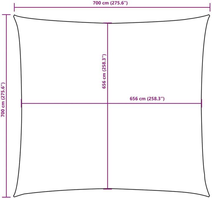 Produktbild vidaXL Fatianova (700 x 700 cm)