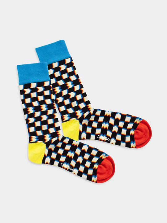 Immagine prodotto DillySocks Distorsione colorata (Confezione singola, 36 - 40)