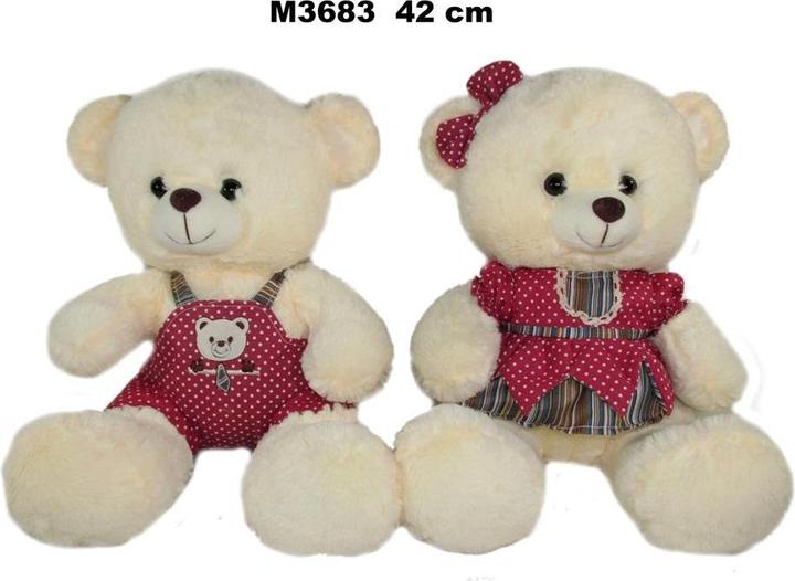 Produktbild Sunday Bikes Teddybär in der Kleidung 42cm MIX (42 cm)