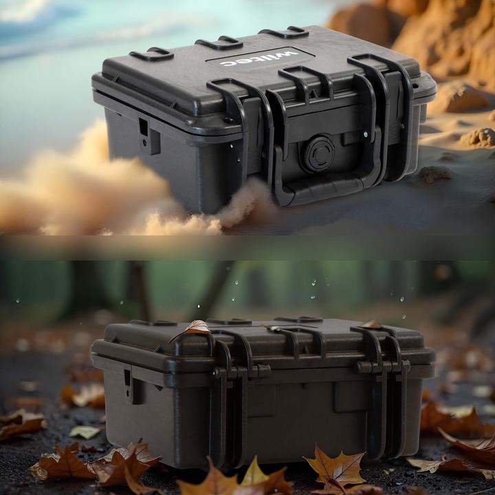 Actual product image Wiltec Universalkoffer 21,9x18,5x10,4cm wasserdicht Transportkoffer Schutzkoffer