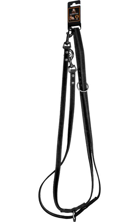 Produktbild Spotted Pro Spotted! Pro Leder Trainingsleine Schwarz 2x250cm