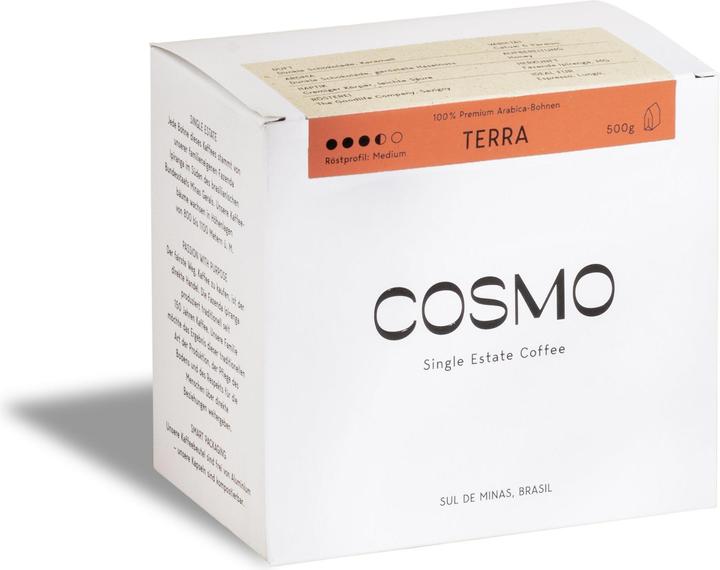 Actual product image Cosmo Coffee Terra (500 g, Medium roast)