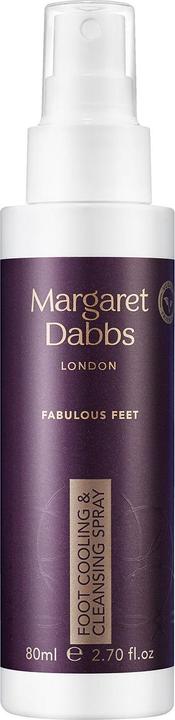 Immagine prodotto Margaret Dabbs London Spray rinfrescante e detergente per i piedi (Deodorante per piedi e polvere, 80 ml)