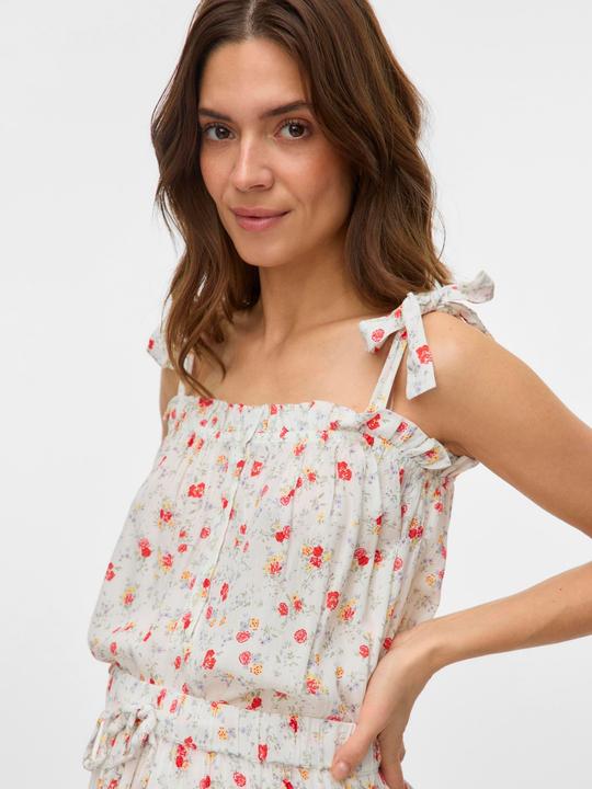 Image du produit Mamalicious Normal geschnitten Trapezausschnitt Verstellbare Träger Tank-Top Bluse