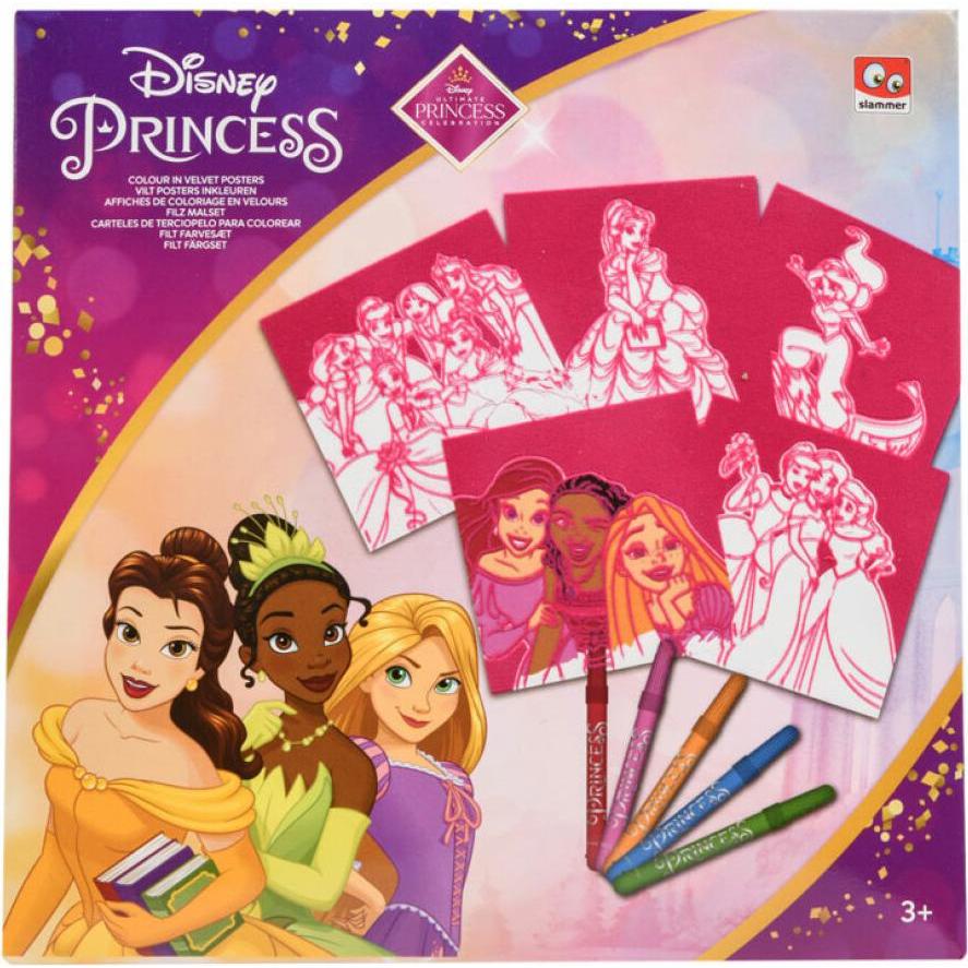 Canenco Disney Prinses Filzfarben, 5St.