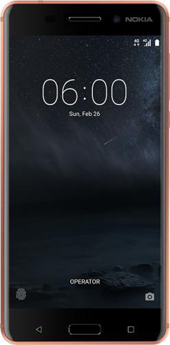 Produktbild Nokia 6 (32 GB, Copper, 5.50", Hybrid Dual SIM, 16 Mpx, 4G)