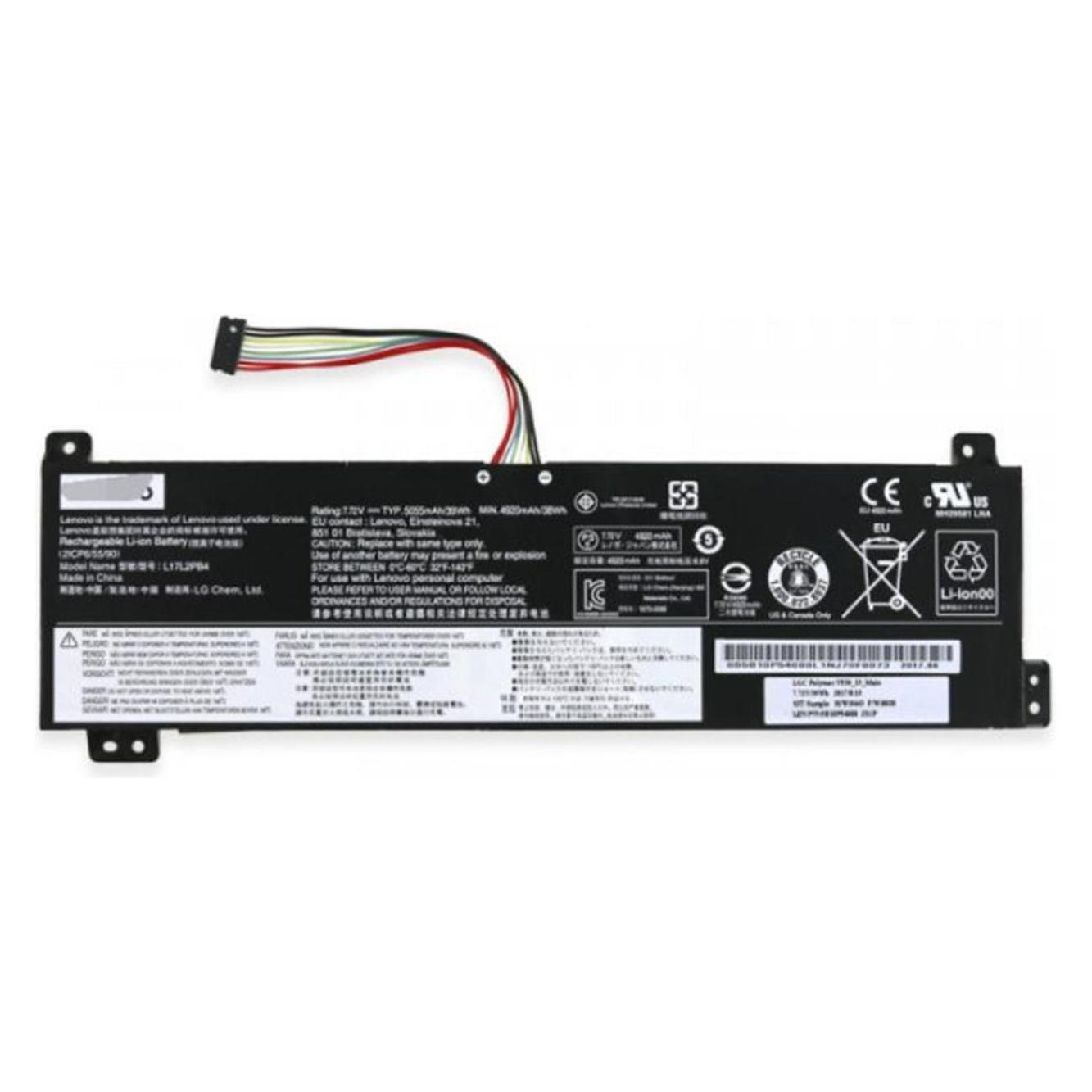 Lenovo Ideapad Internal Battery W81B4 w/Mylar 30W (2 Zellen), Notebook Akku