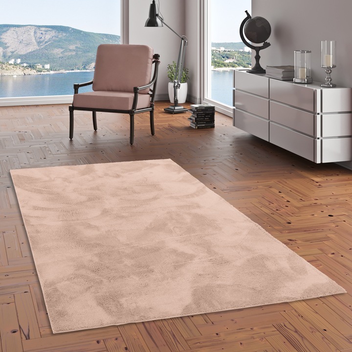 Produktbild Pergamon Luxus Super Soft Fellteppich Pearl (200 x 290 cm)