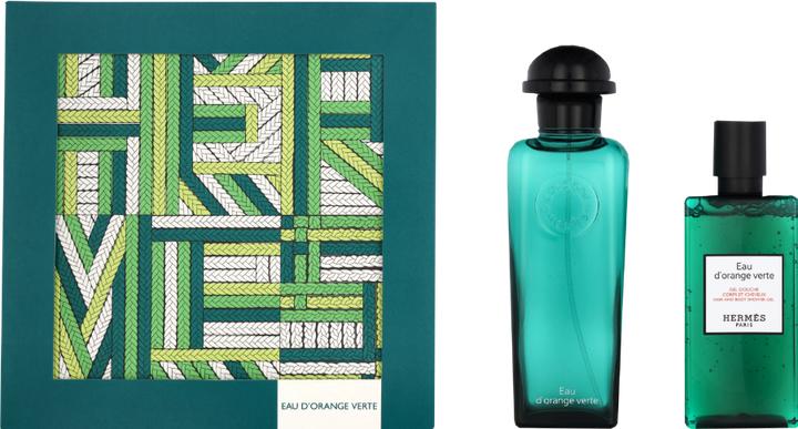Immagine prodotto Hermès Hermes Paris Eau D'orange Verte EdC 100ml Spray Gel De Baño 80ml (Set di profumi)