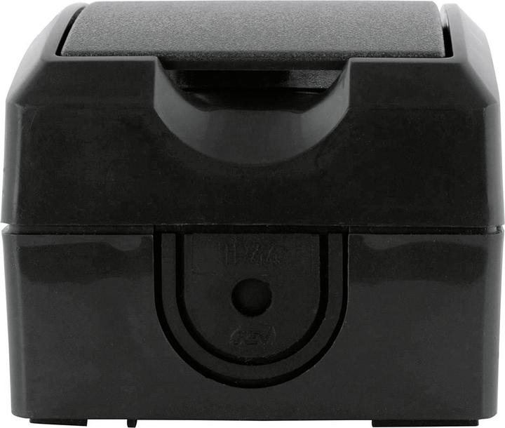 Actual product image REV 0007031900 Surface-mounted socket outlet IP44 anthracite
