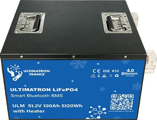 Produktbild Ultimatron ULM-48V-100Ah LiFePO4 Versorgungsbatterie (51.20 V, 100 Ah)