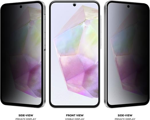 Image du produit Eiger Verre de protection Privacy (1 pcs, Samsung Galaxy A36, Samsung Galaxy A56, Samsung Galaxy S24 FE)