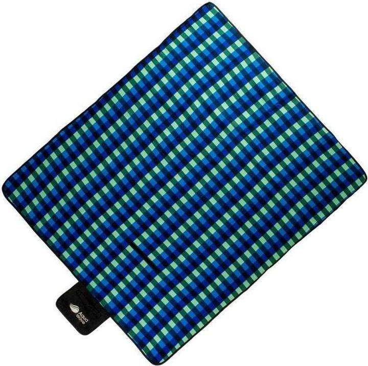 Productafbeelding Aquawave Koc Piknikowy Chequa Deken Blauw Ruitjesprint 130x150