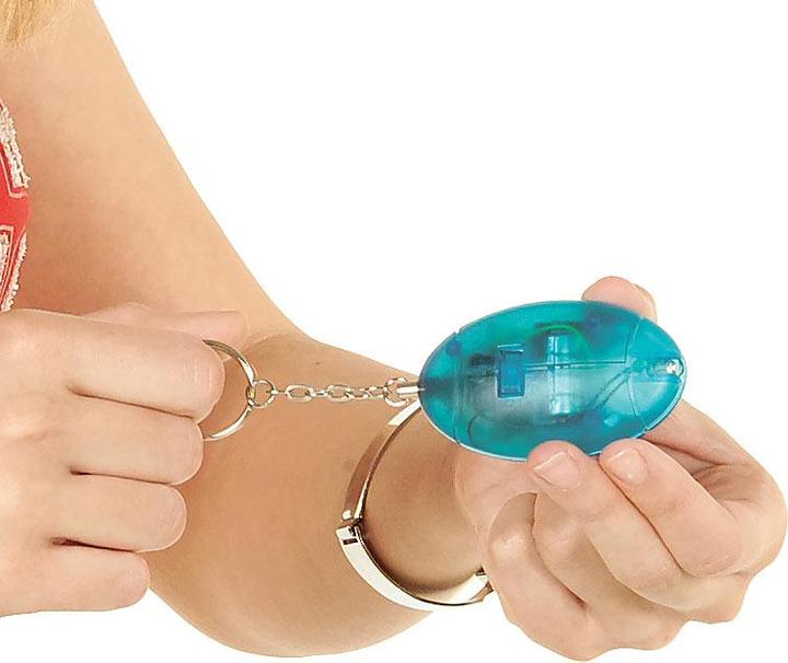 Image du produit VisorTech Alarme personnelle, forte 110 db, avec lampe de poche