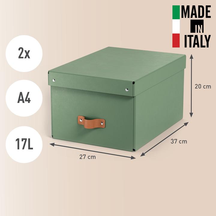 Actual product image Leitz Storage Box Puro Medium with Lid (A4)