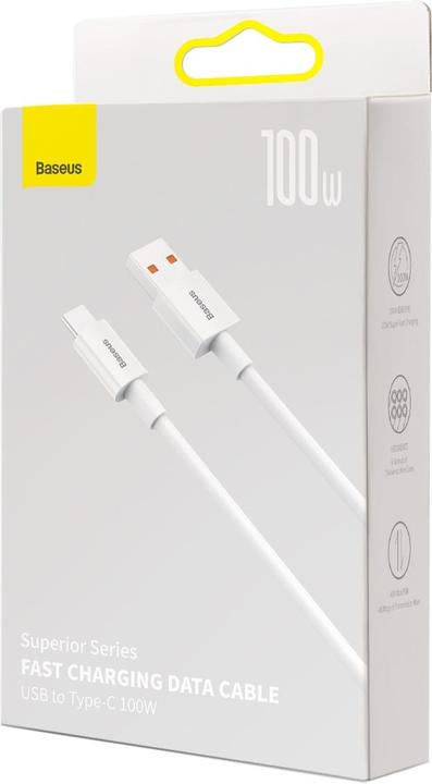Image du produit Baseus Superior Series (2 m, USB 3.0, 100 W)