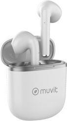 Image du produit Muvit Earbuds Bluetooth Pur Plastique Recyclé Blanc (18 h, Sans fil)