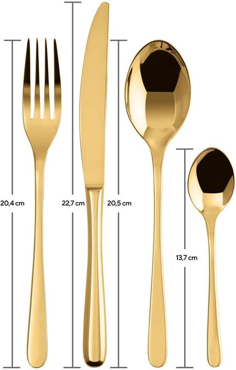 Actual product image Sambonet Button Cutlery 24 pcs. (24 Piece, Cutlery set)