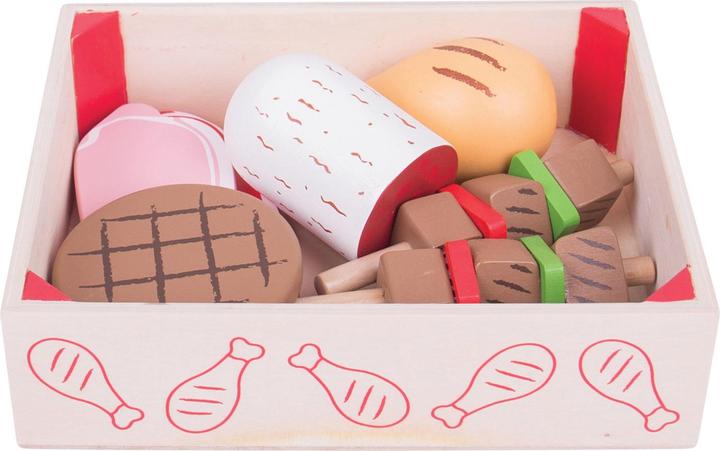 Immagine prodotto Bigjigs Cassetta di legno con carne