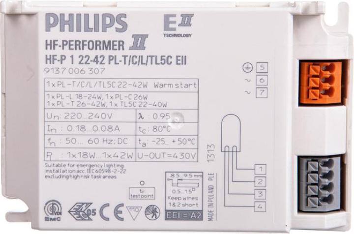 Actual product image Philips Ballast