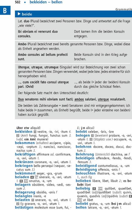 Produktbild Langenscheidt Schulwörterbuch Latein (Latein, Deutsch, 2025)