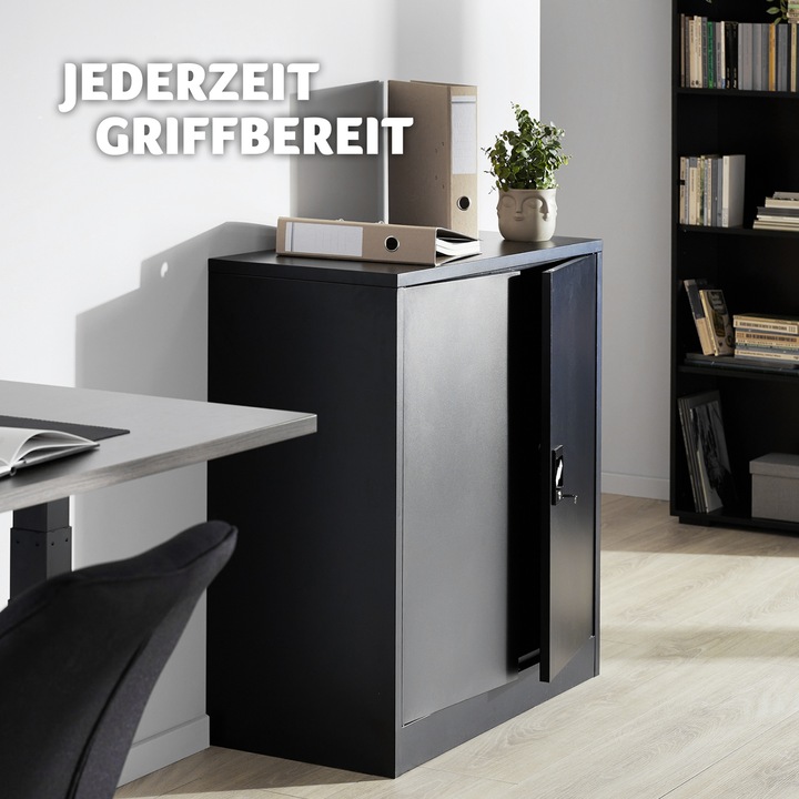Actual product image tectake Filing cabinet (90 x 40 x 90 cm)