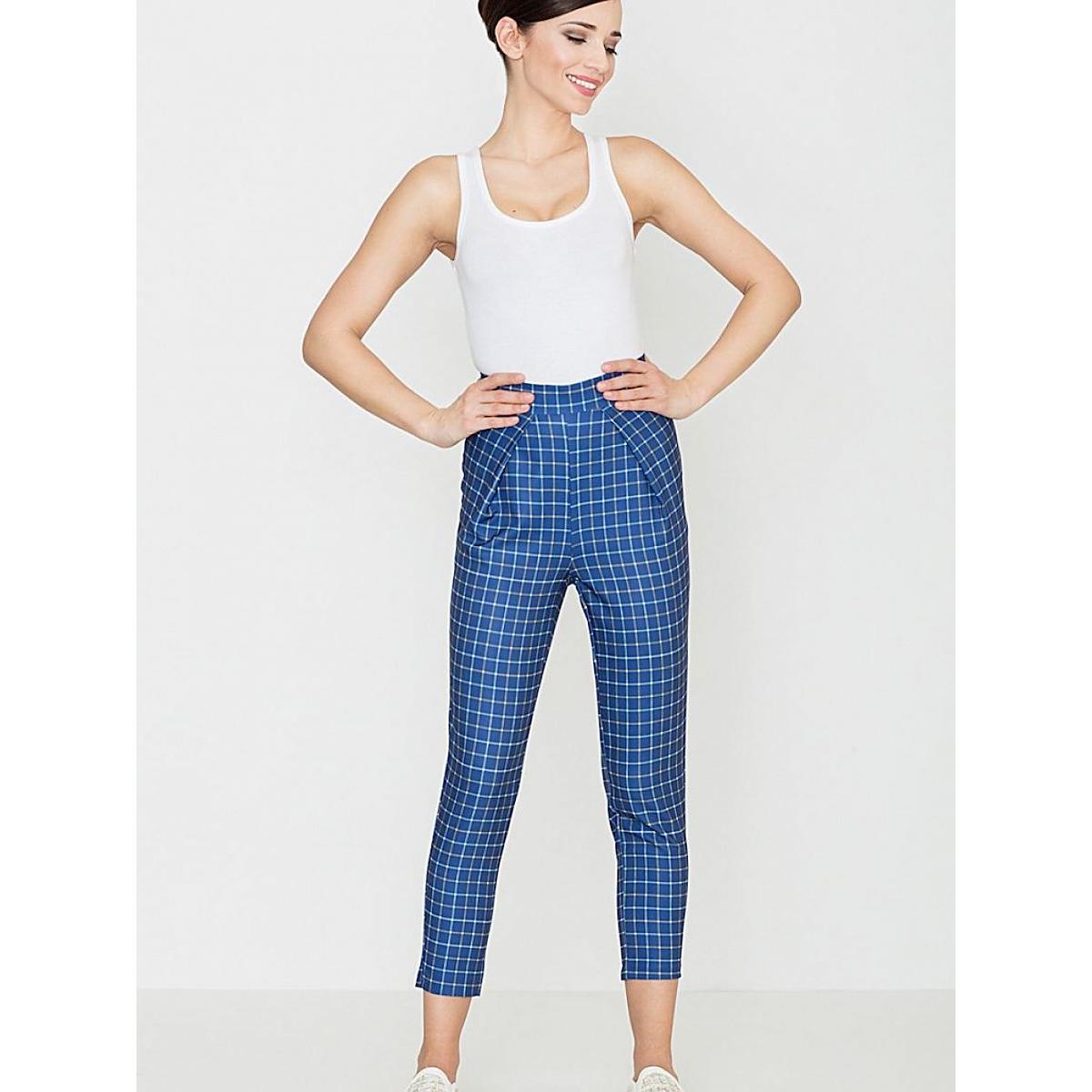 Lenitif, Damen, Hosen, Damen Hose, Blau, (M)