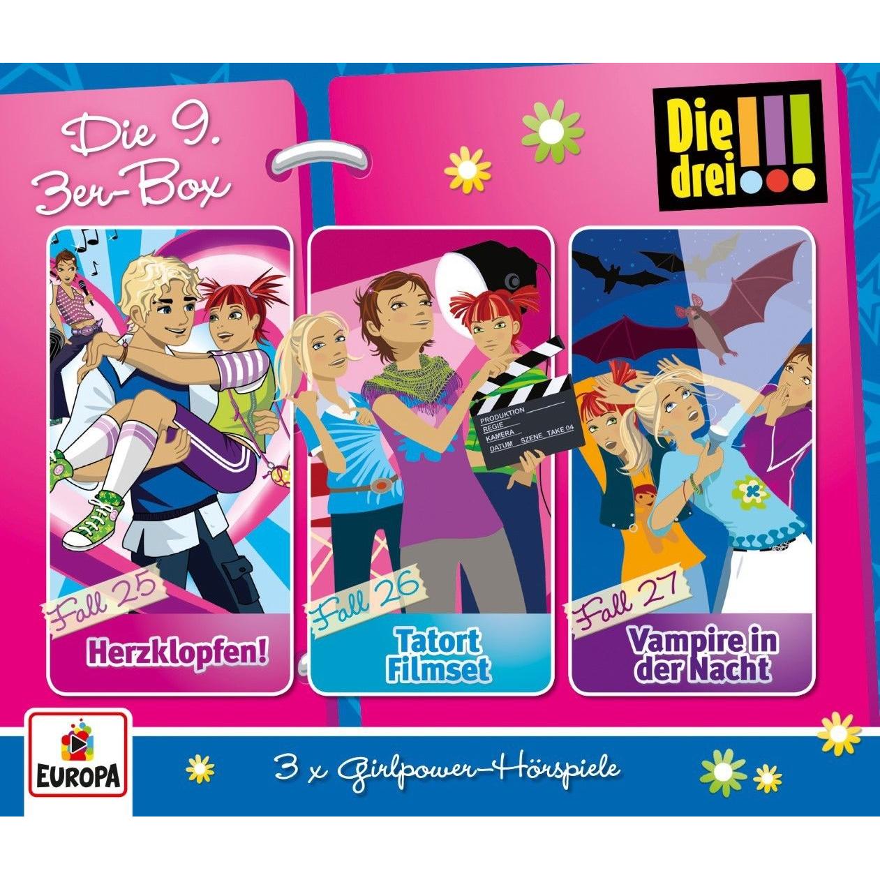 Die drei!!! 3er Box Folgen 25-27, Hörbücher