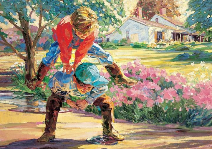 Image du produit Heidi Cheese Line HeiDi Art Puzzle 260 pcs. 5032 Jouer loin du cul (260 pièces)