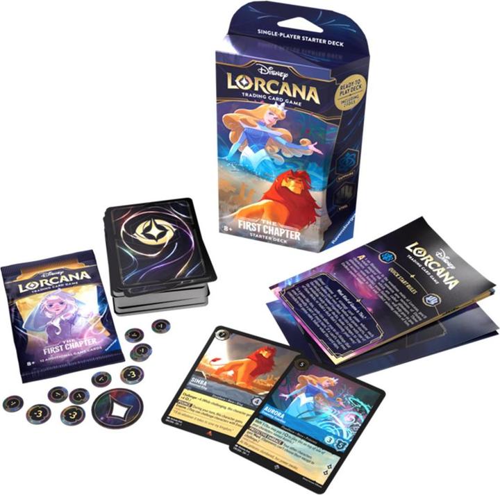 Actual product image Disney Lorcana Starter A Set 1 (English, Deck)