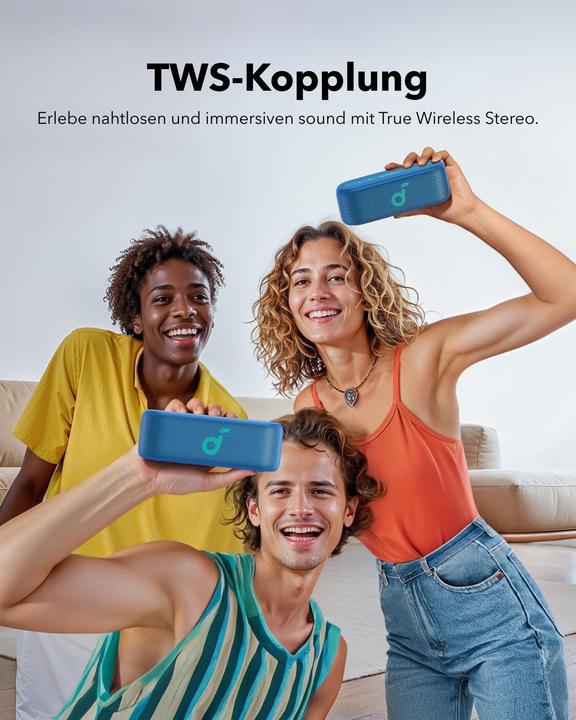 Produktbild Anker Tragbarer Bluetooth-Lautsprecher (16 h, Akkubetrieb)