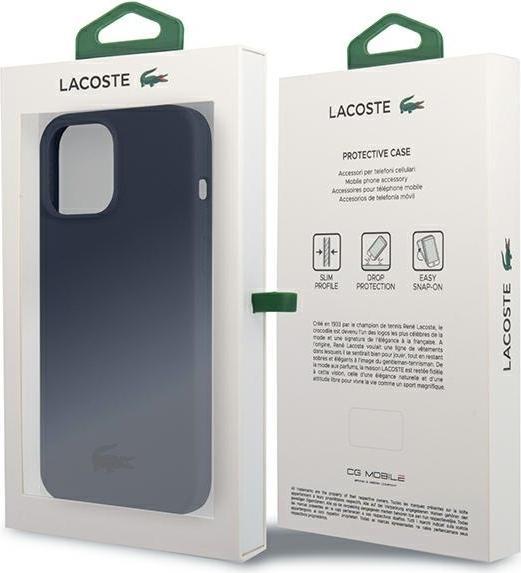 Image du produit Lacoste iPhone 13 Pro Liquid Silicone Glossy Printing Logo Case (Apple iPhone 13 Pro)