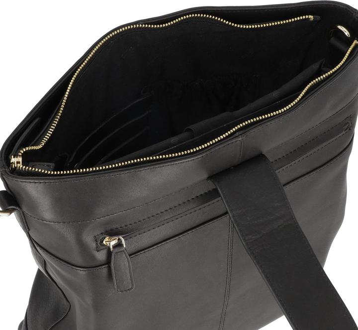 Actual product image Plevier Bow shoulder bag leather 30 cm laptop compartment