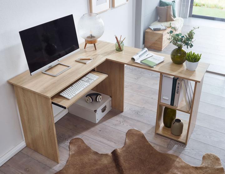 Immagine prodotto Wohnling Combinazione di scrivanie (140 x 120 x 75 cm)