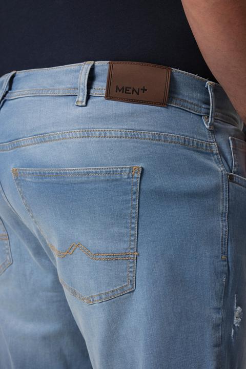 Actual product image Men+ Jeans-Bermuda, Denim, Bauchfit, Straight Fit, 5-Pocket, bis 72 (68)