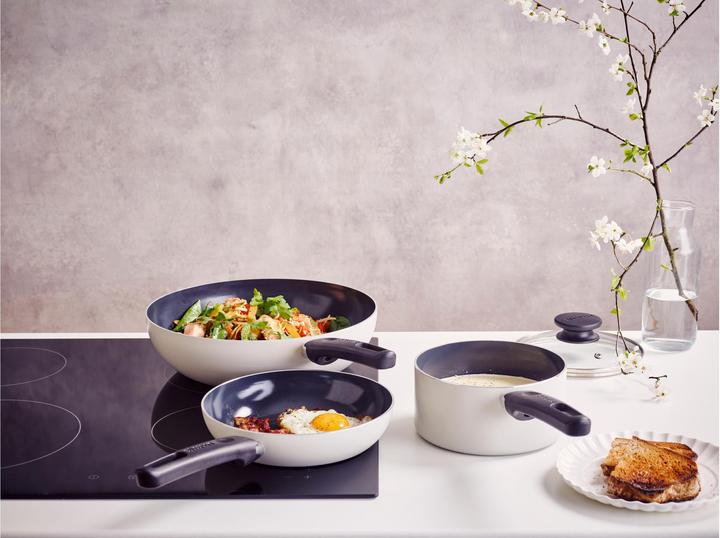 Actual product image Brabantia Indu+ wok, 28 cm, non-stick (28 cm, Wok, Aluminium)