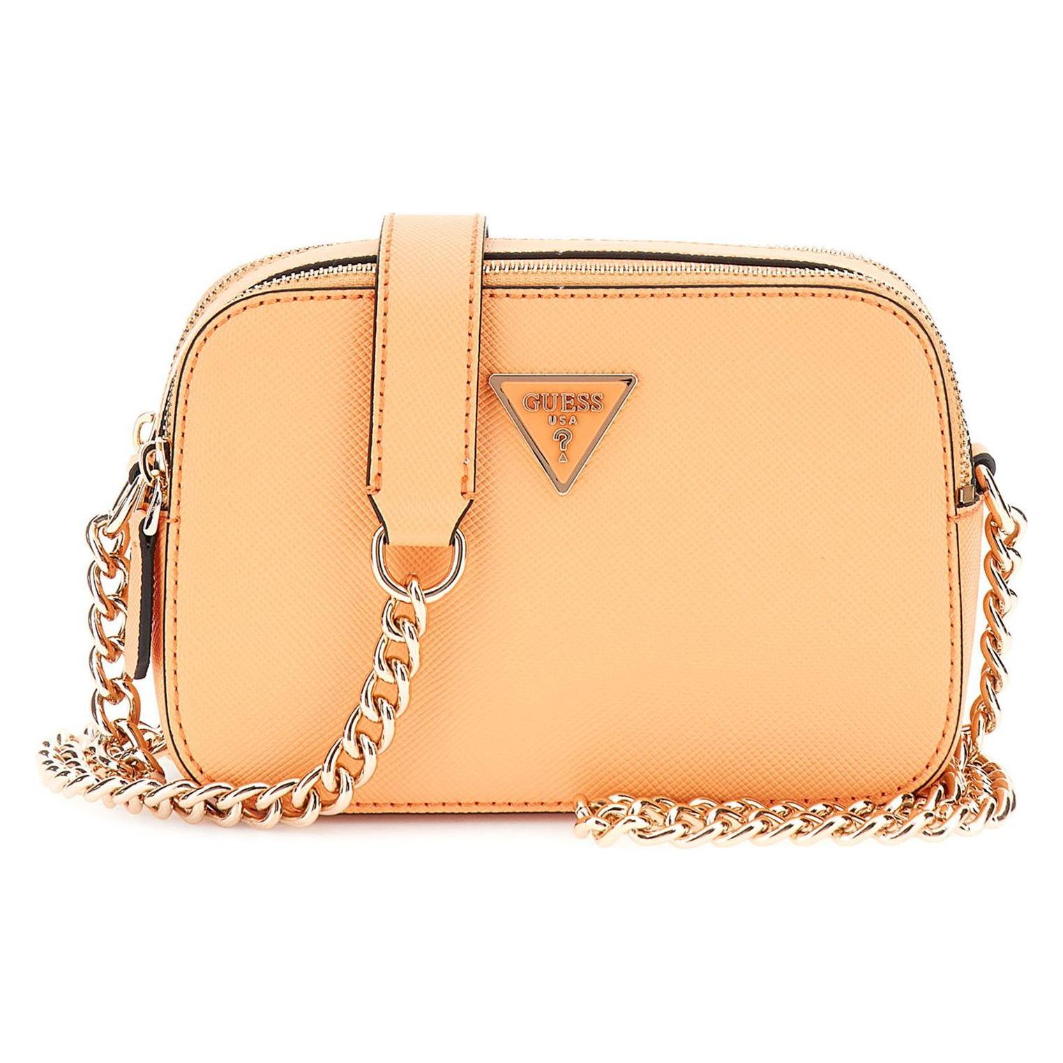 Guess, Damen, Handtasche, Noelle Crossbody Camera, Orange