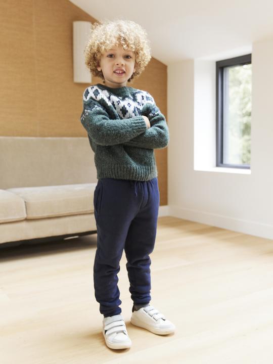 Actual product image Vertbaudet Jungen Sweathose mit Teddyfleece-Futter (152)