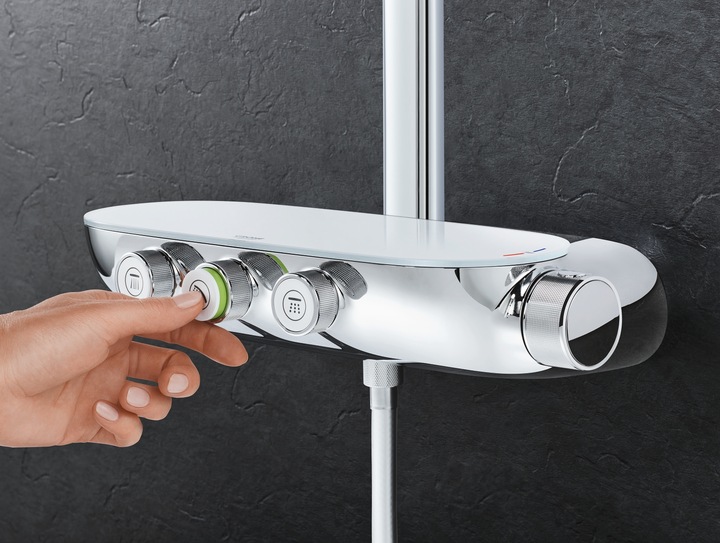 Actual product image Grohe Rainshower System SmartControl Duo 360 shower system (2 Beam types, 9 l/min)
