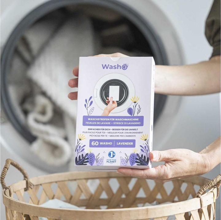 Image du produit Washo Bande de lavage (60 Cycles de lavage, Linge de toilette)